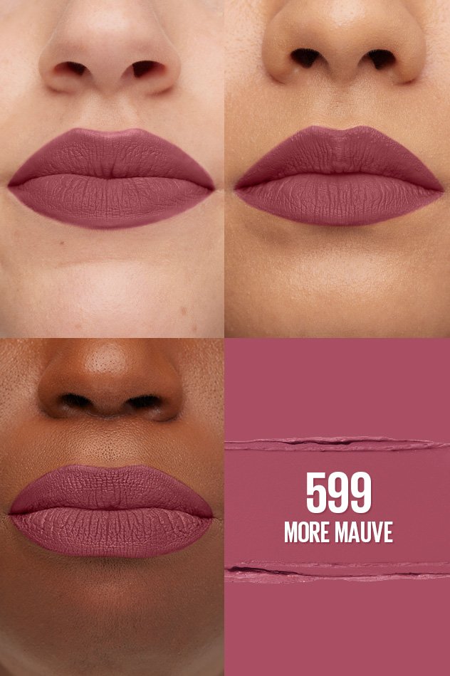 Maybelline Color Sensational Ultimatte Matte Lipstick-599 More Mauve