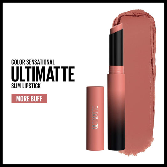 Maybelline Color Sensational Ultimatte Matte Lipstick- 699 (More Buff)