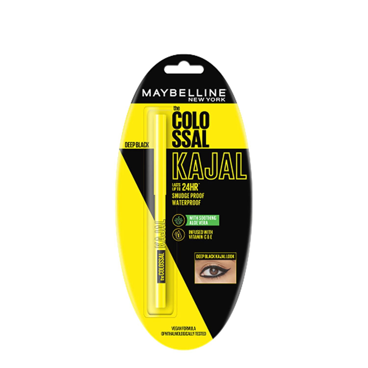 Maybelline Colossal Kohl Kajal-Deep Black 0.35g – Meharshop