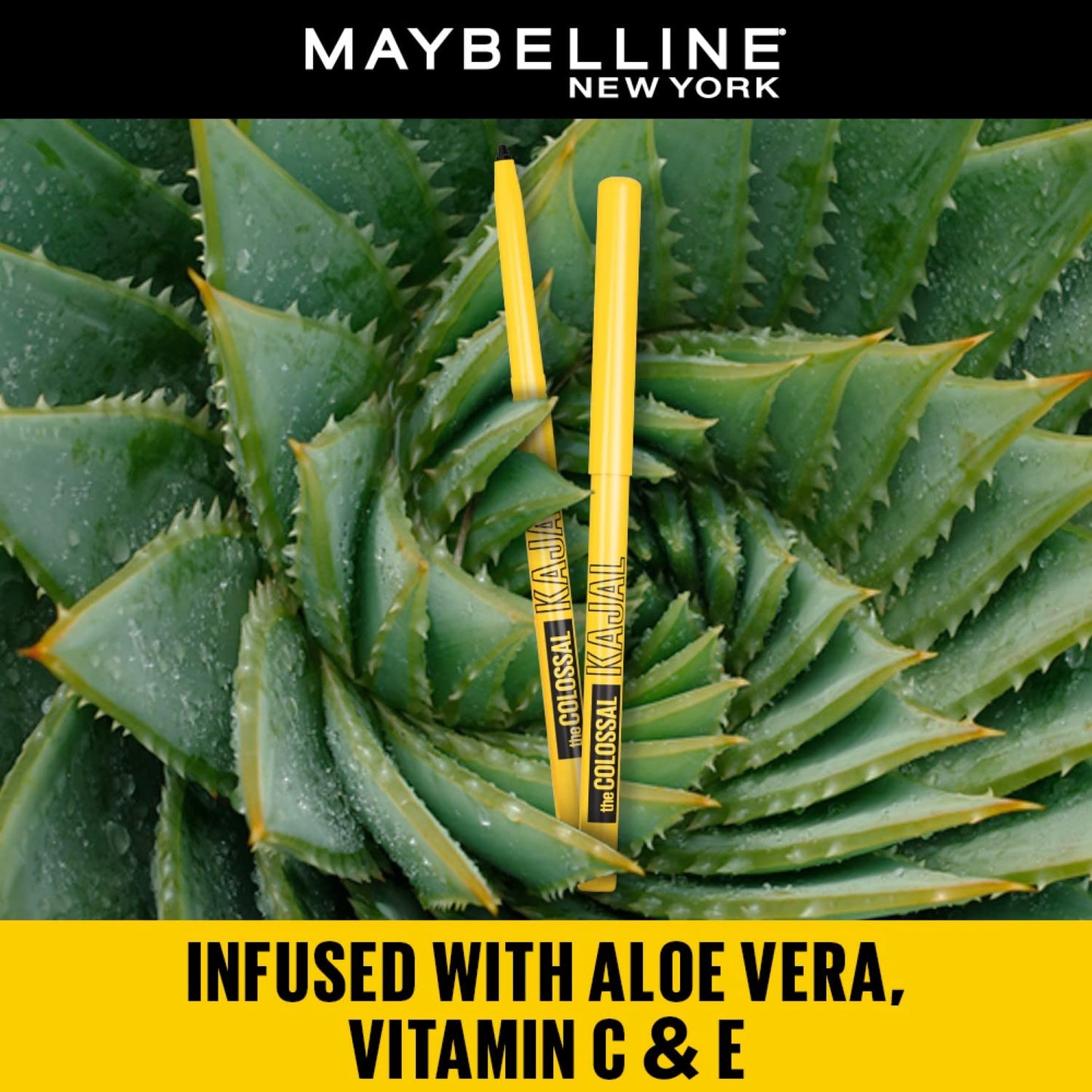 Maybelline Colossal Kohl Kajal-Deep Black 0.35g