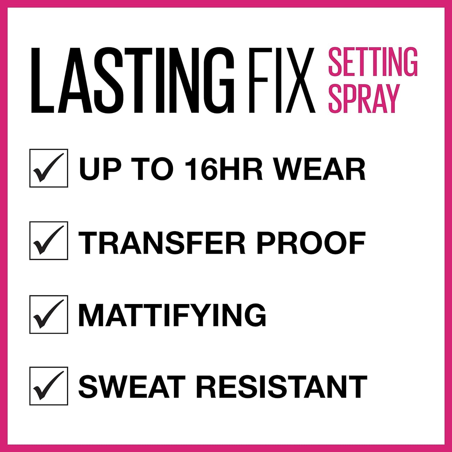 Maybelline Lasting Fix Makeup Setting Spray 100ml