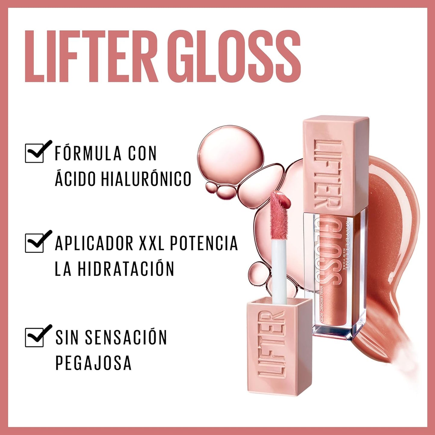 Maybelline New York Lifter Lip Gloss- 005 Petal