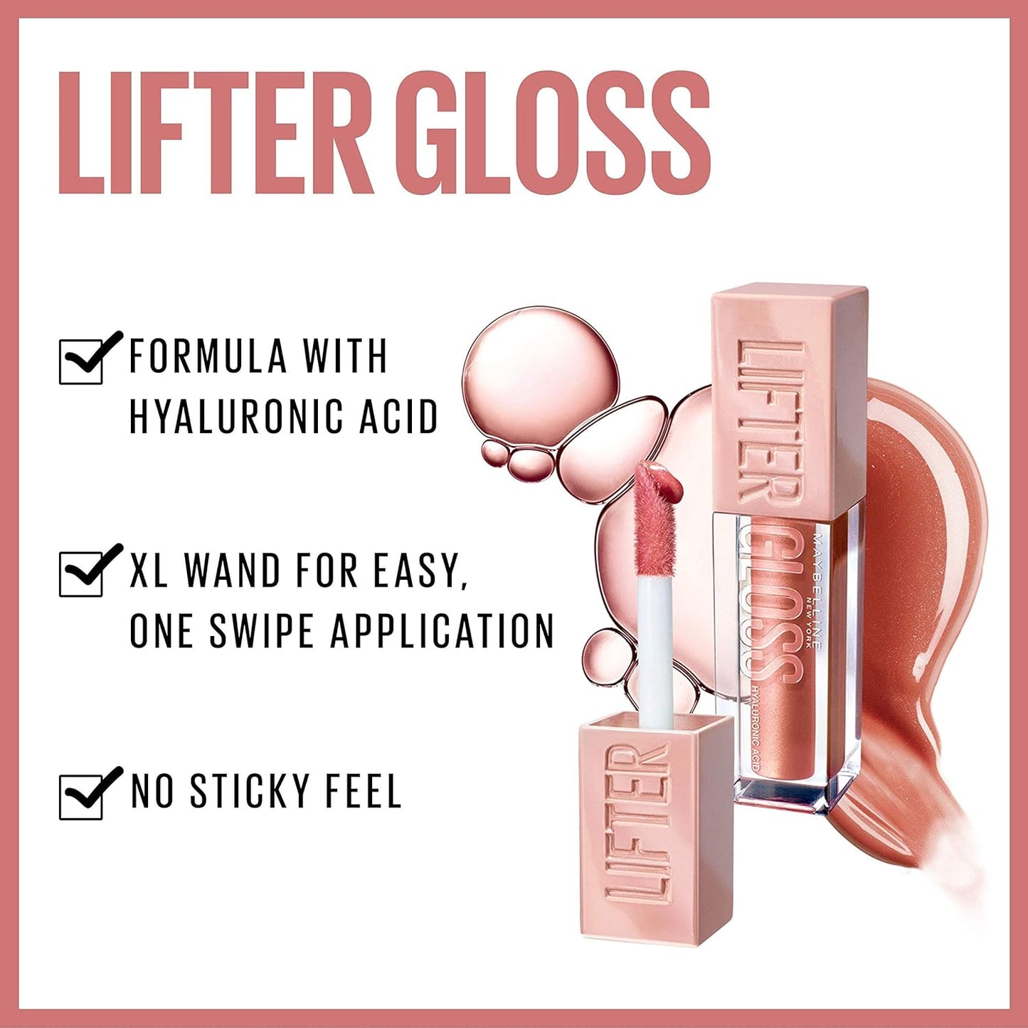 Maybelline New York Lifter Lip Gloss- 009 Topaz
