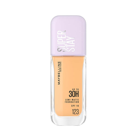 Maybelline Super Stay 30H Lumi Matte Foundation- 123