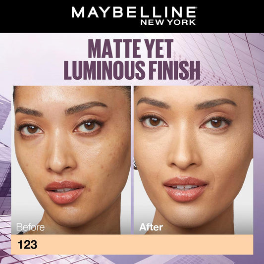 Maybelline Super Stay 30H Lumi Matte Foundation- 123