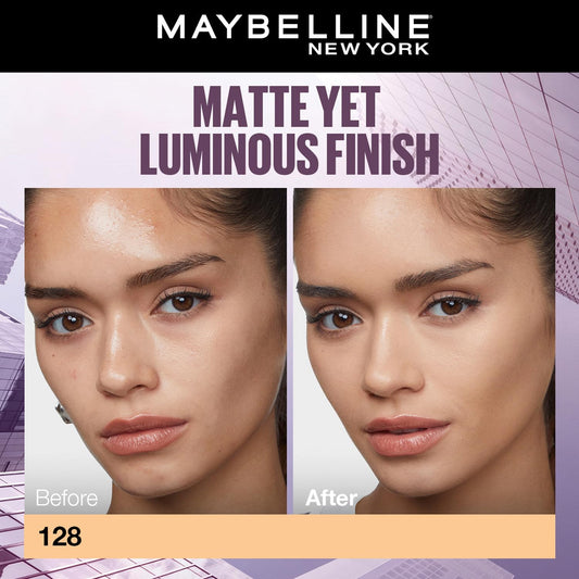 Maybelline Super Stay 30H Lumi Matte Foundation- 128