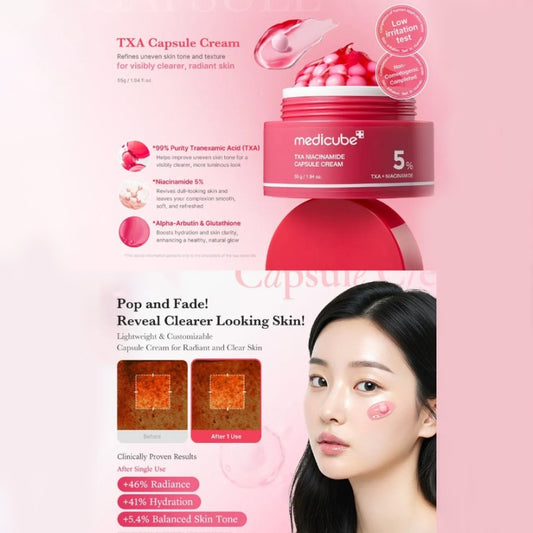 Medicube TXA Niacinamide Capsule Cream 55gm