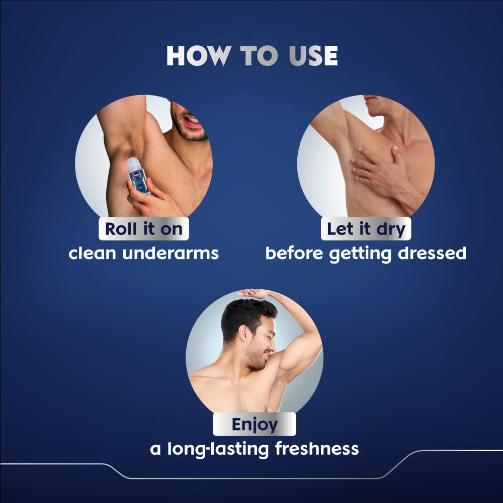 Nivea Men Fresh Active Deodorant Roll-On 50ml