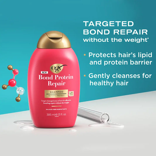 OGX Bond Protein Repair Shampoo 385ml