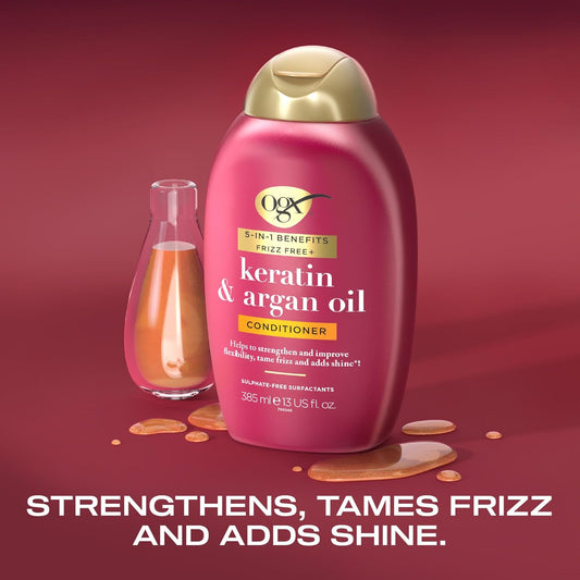 OGX Keratin & Argan Oil Conditioner 385ml