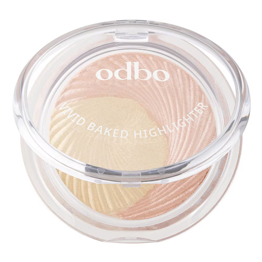 Odbo Vivid Baked Highlighter- 03 Golden Wink