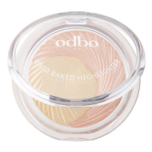 Odbo Vivid Baked Highlighter- 03 Golden Wink