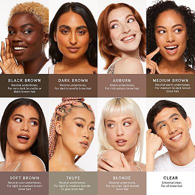 One Size BrowKiki Nourishing Tinted Brow Gel- 06 Dark Brown