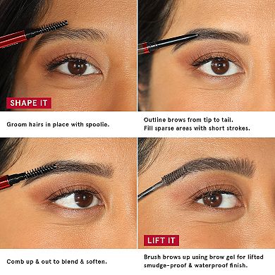 One Size BrowKiki Nourishing Tinted Brow Gel- 06 Dark Brown