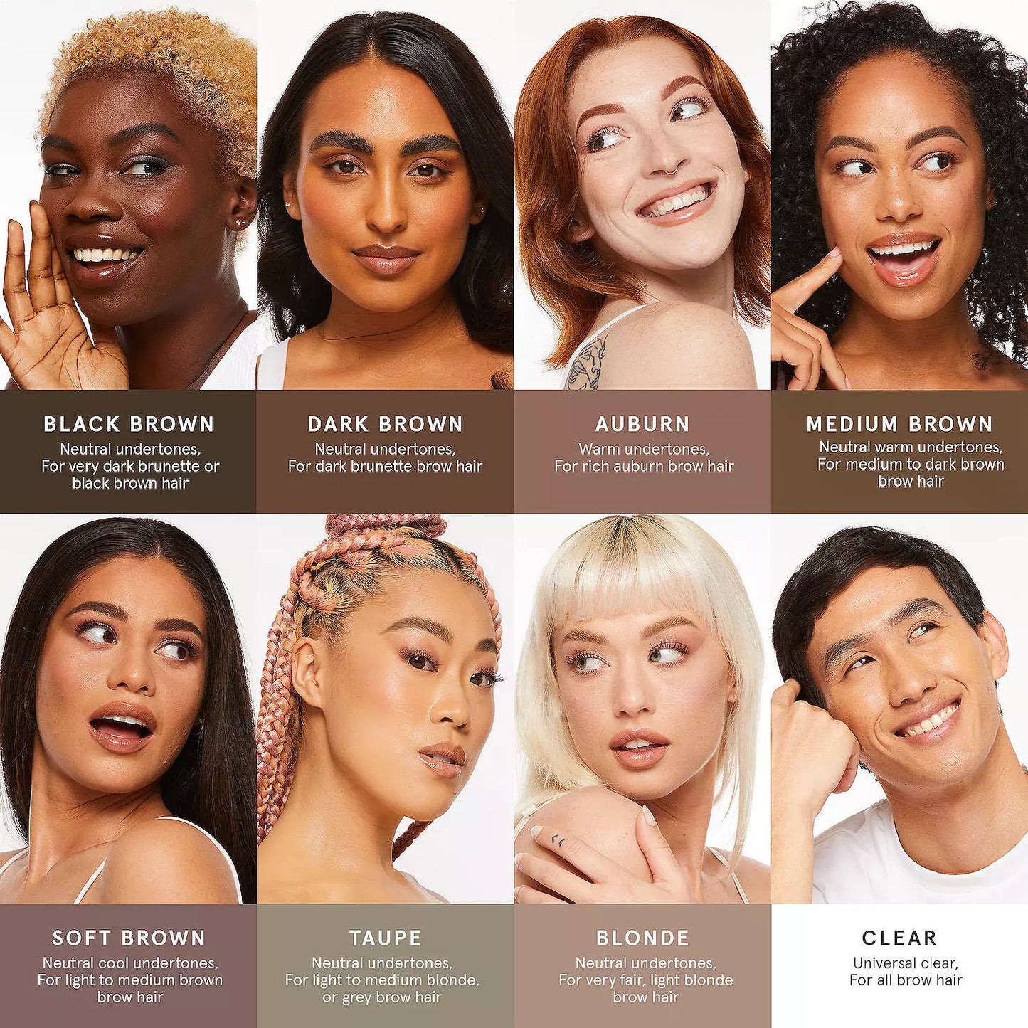 One Size BrowKiki Nourishing Tinted Brow Gel- 07 Black Brown