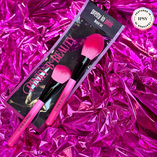 Pinky B Cosmetics  Pretty in Pink Brush Set