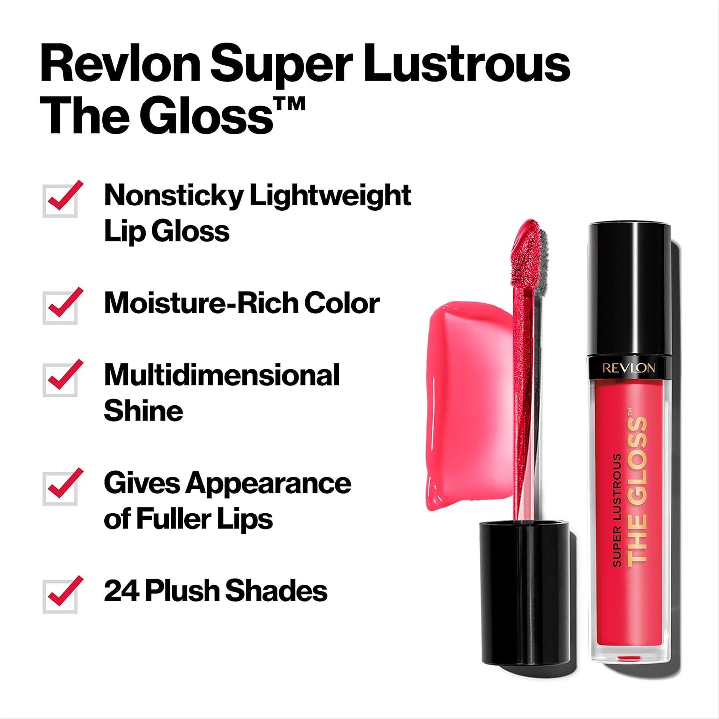 Revlon Super Lustrous Lip Gloss- Rosy Future