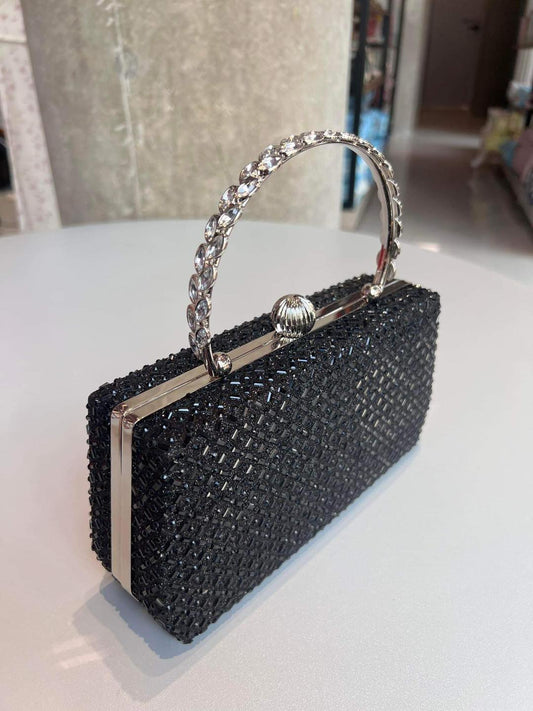 Rhinestone Party Clutch Bag