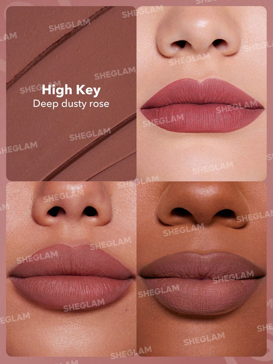 SHEGLAM Dynamatte Boom Long-lasting Matte Lipstick-High Key