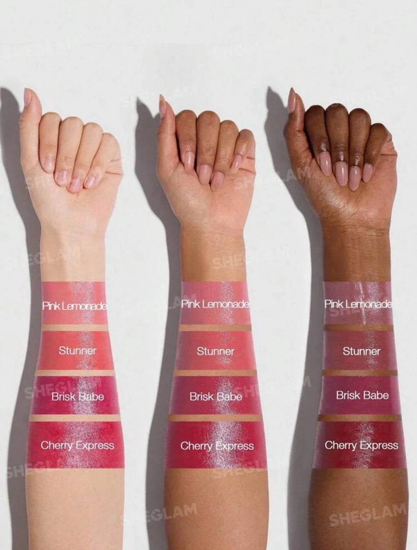 SHEGLAM Glass Glow Blush Stick-Cherry Express 15g