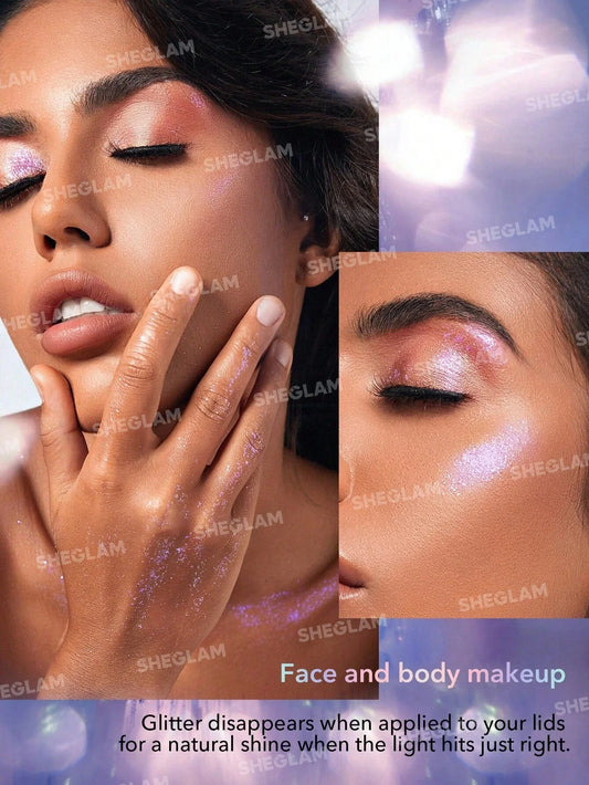 SHEGLAM Glitter Wizard Invisible Jelly Eye Shadow- Purple
