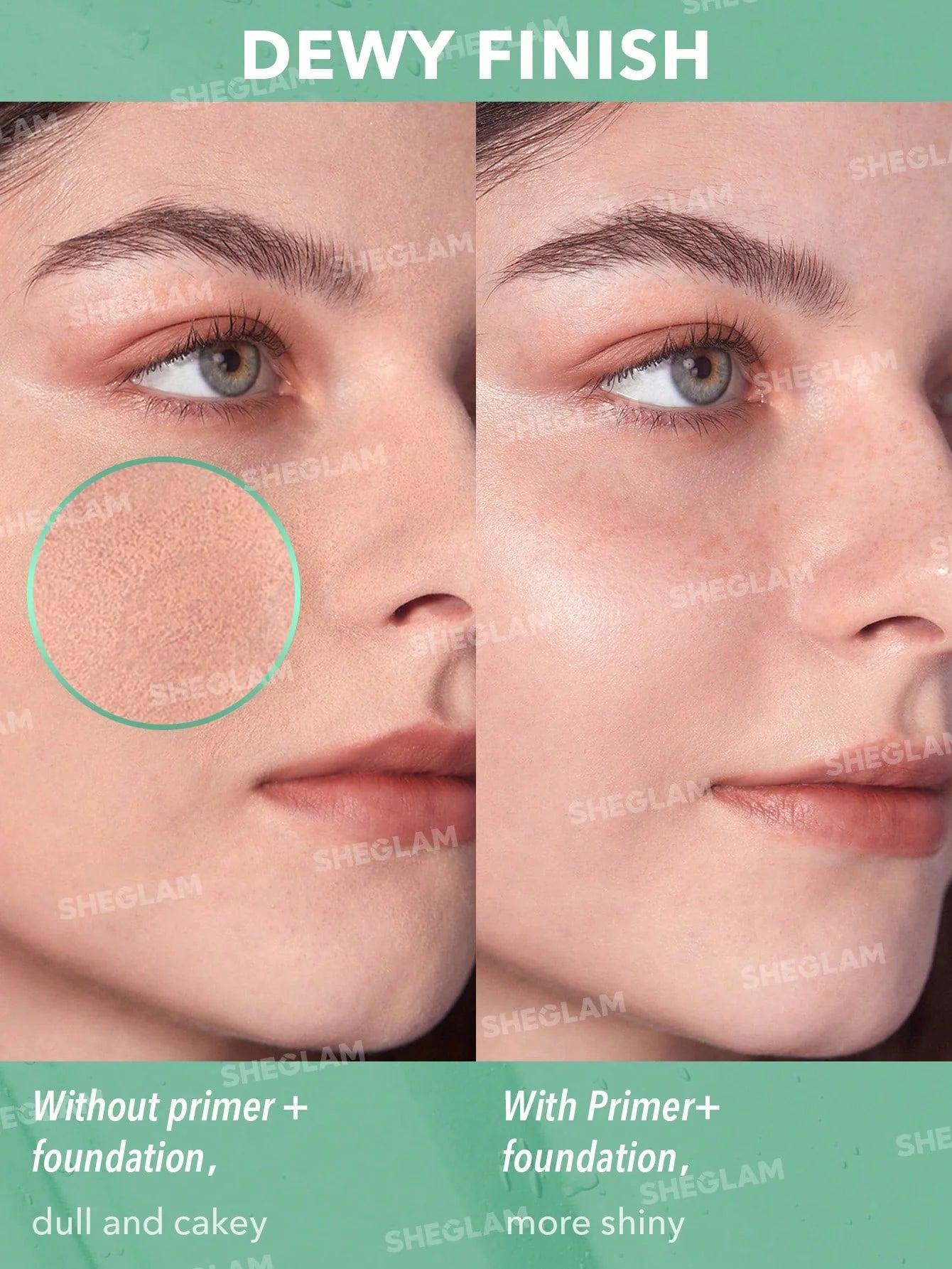 SHEGLAM Good Grip Hydrating Primer- Mint Blue 45ml