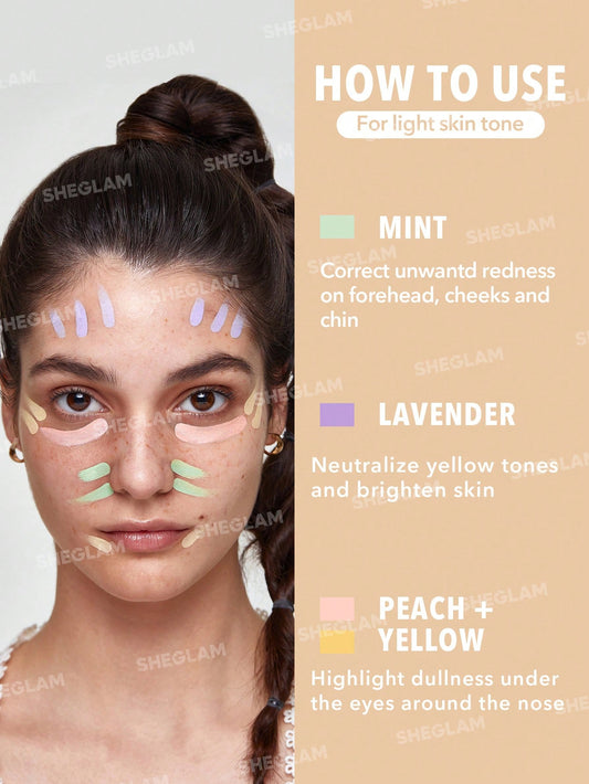 SHEGLAM Like Magic Color Correcting Concealer- Green