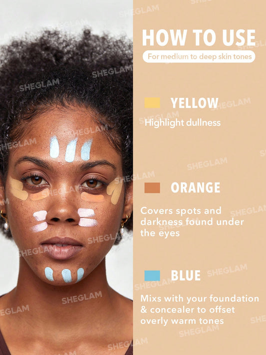 SHEGLAM Like Magic Color Correcting Concealer- Orange