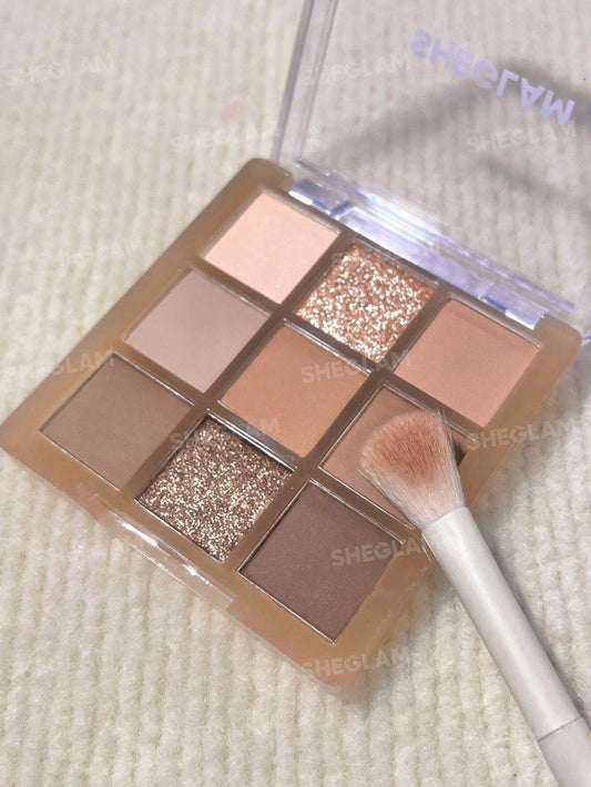 Sheglam 9-Pan Eyeshadow Palette- Coffee Shop