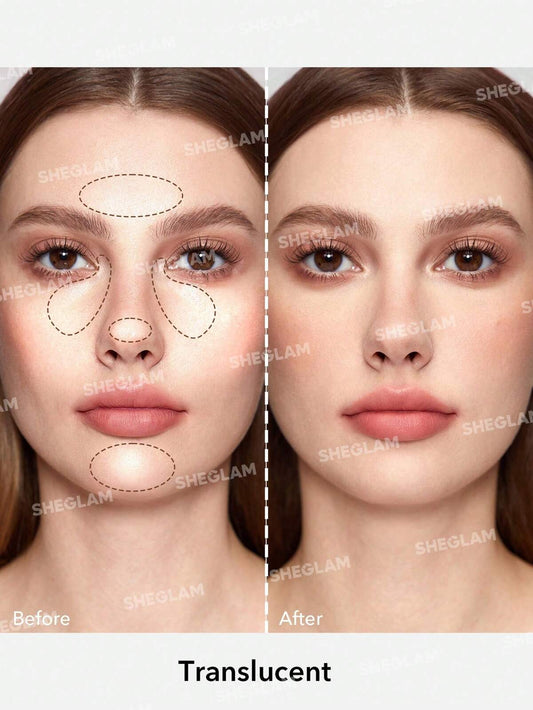 Sheglam Baked Glow Setting Powder-Translucent