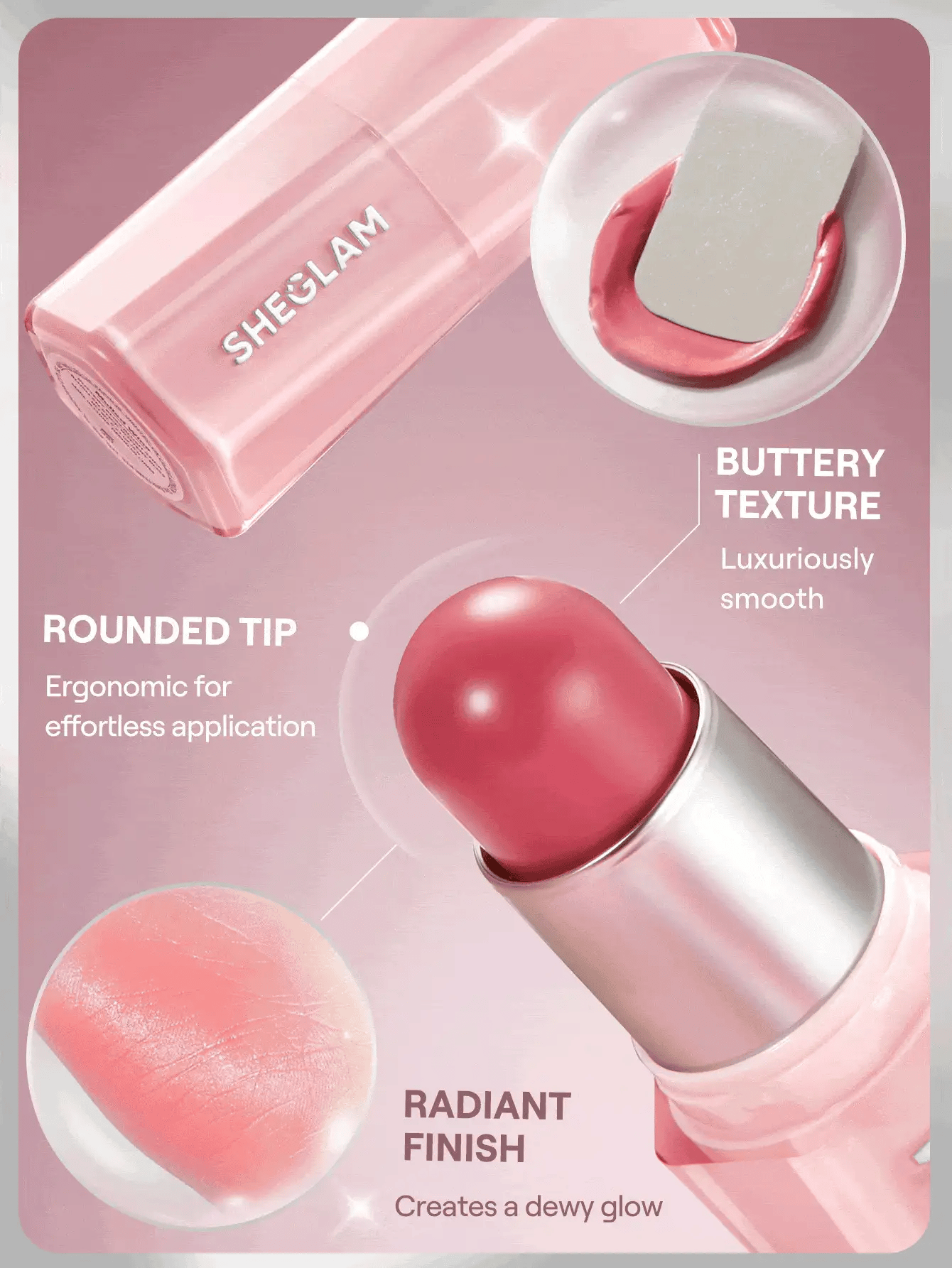 Sheglam Buttery Bliss Blush Stick- Guava Juice