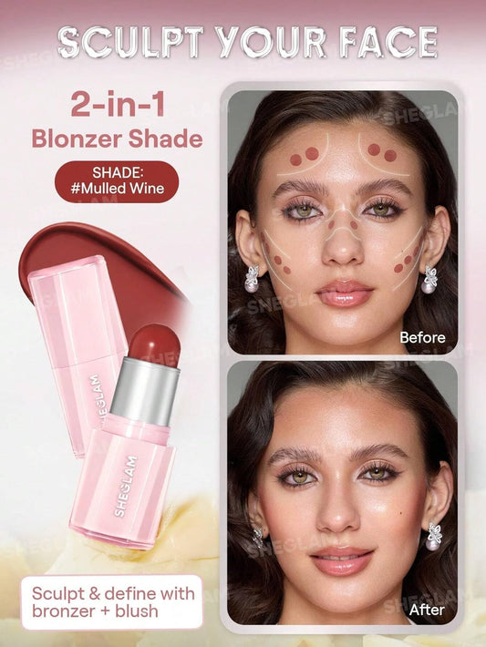 Sheglam Buttery Bliss Blush Stick- Mulled Wine