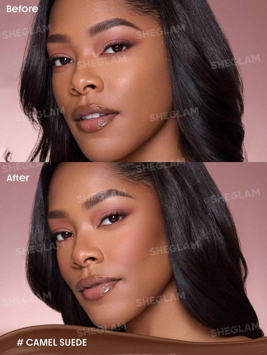 Sheglam Buttery Buff Contour & Bronzer Stick-Camel Suede