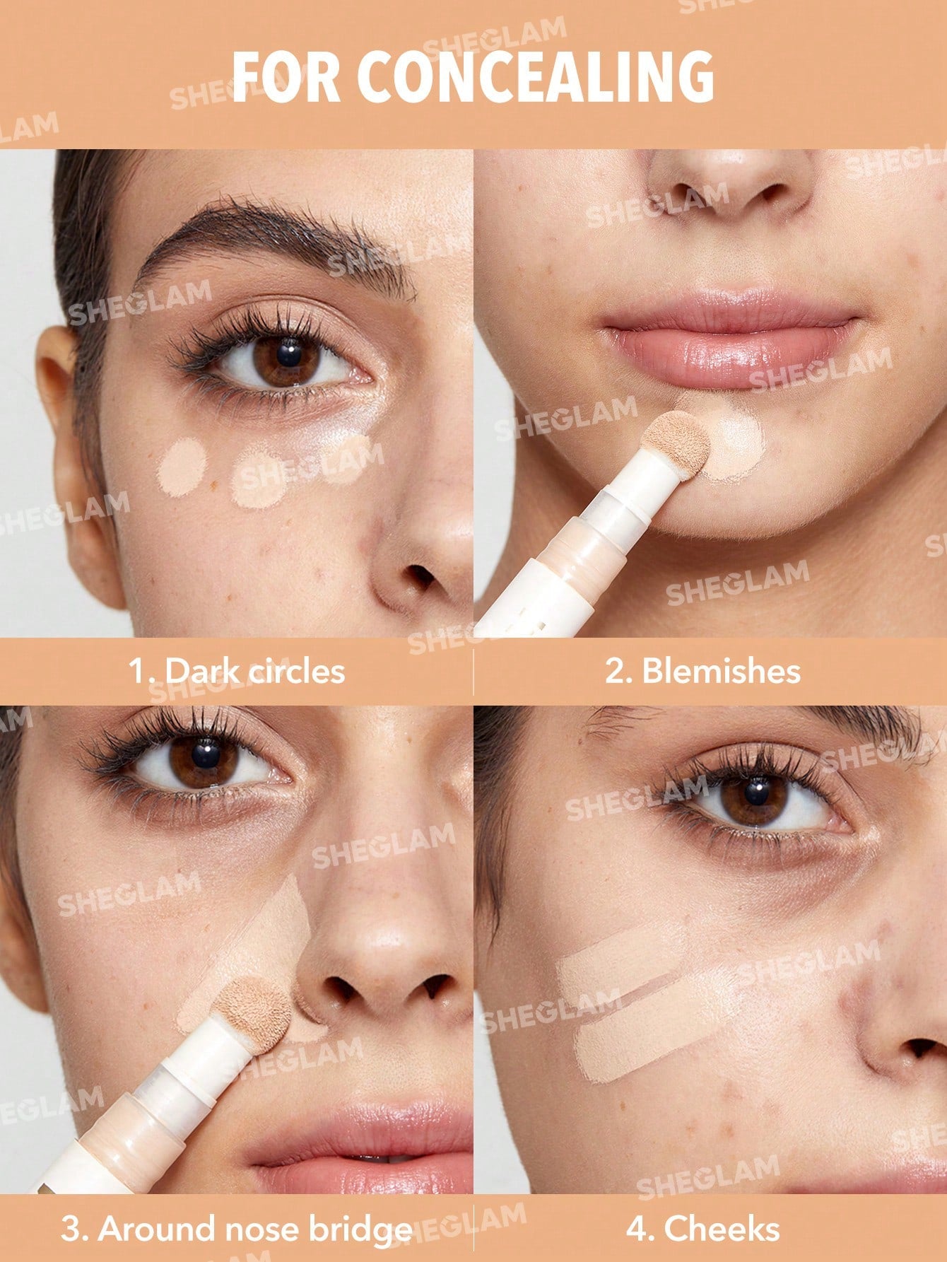 Sheglam Complexion Boost Concealer- Shell