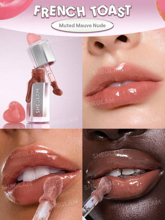 Sheglam Glass Lock Air Gloss-French Toast