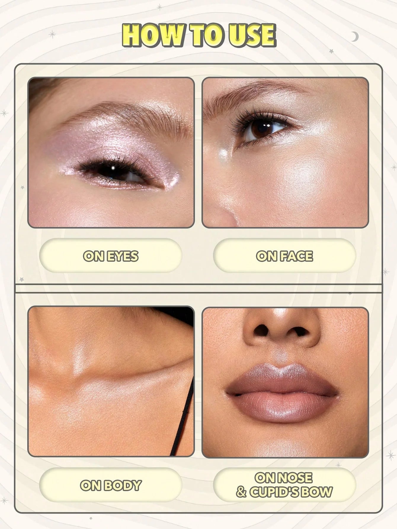 Sheglam Lunar Glow Highlighter- Vanilla Frost
