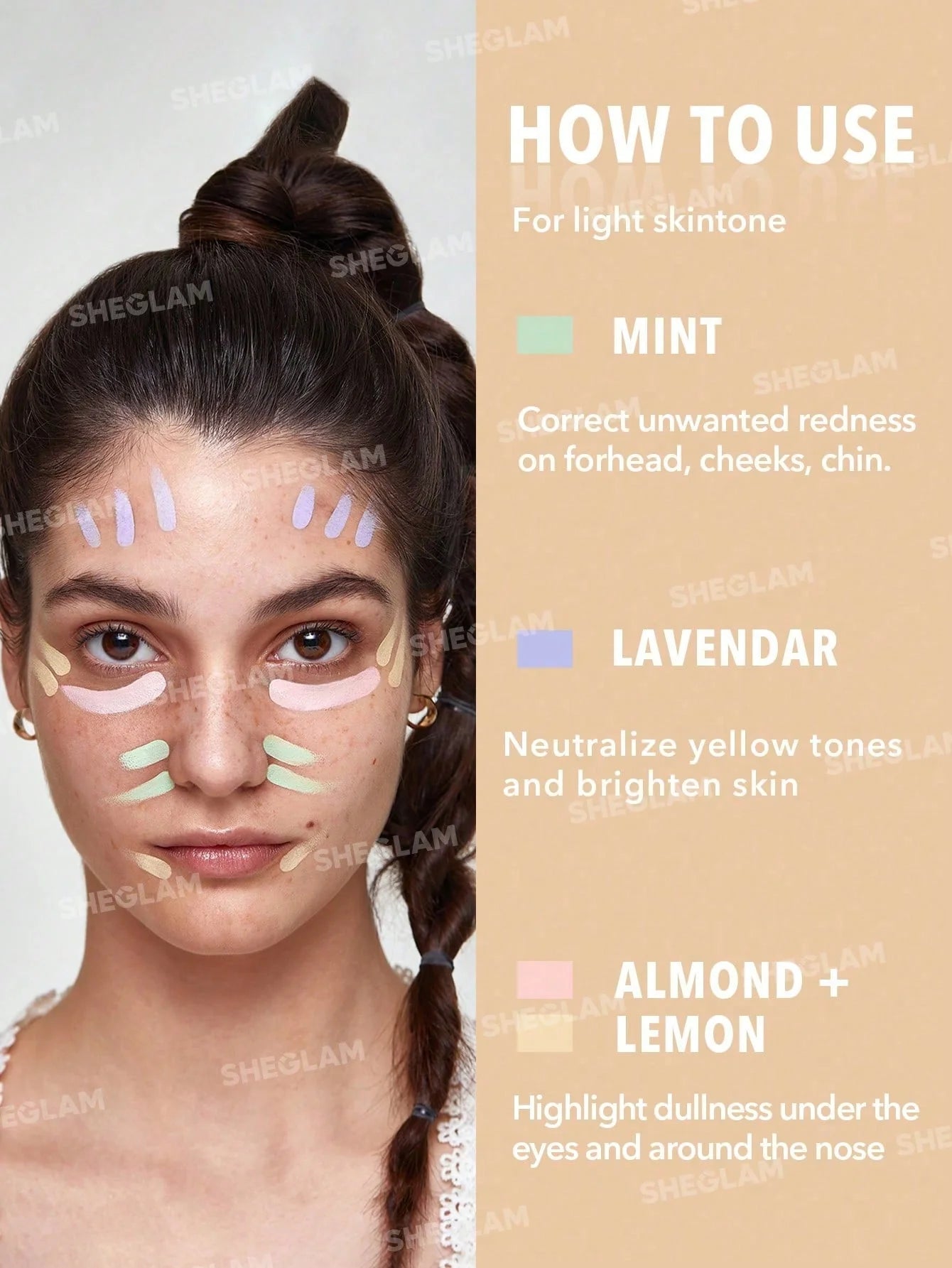 Sheglam Multi-Fix Concealer and Color Corrector- Macaron 9g