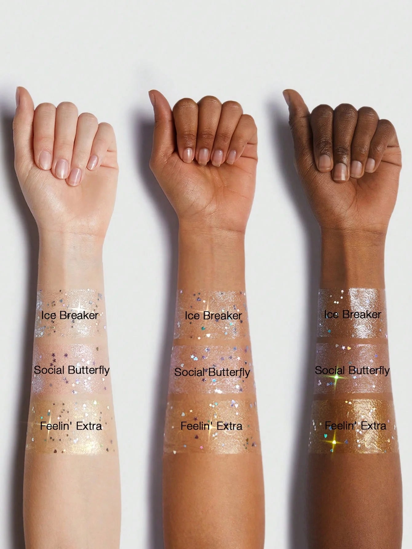 Sheglam Party Starter Body Highlighter Glitter Gel- Ice Breaker