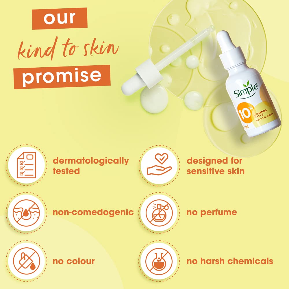 Simple Booster Serum 10% Vitamin C+E+F 30ml