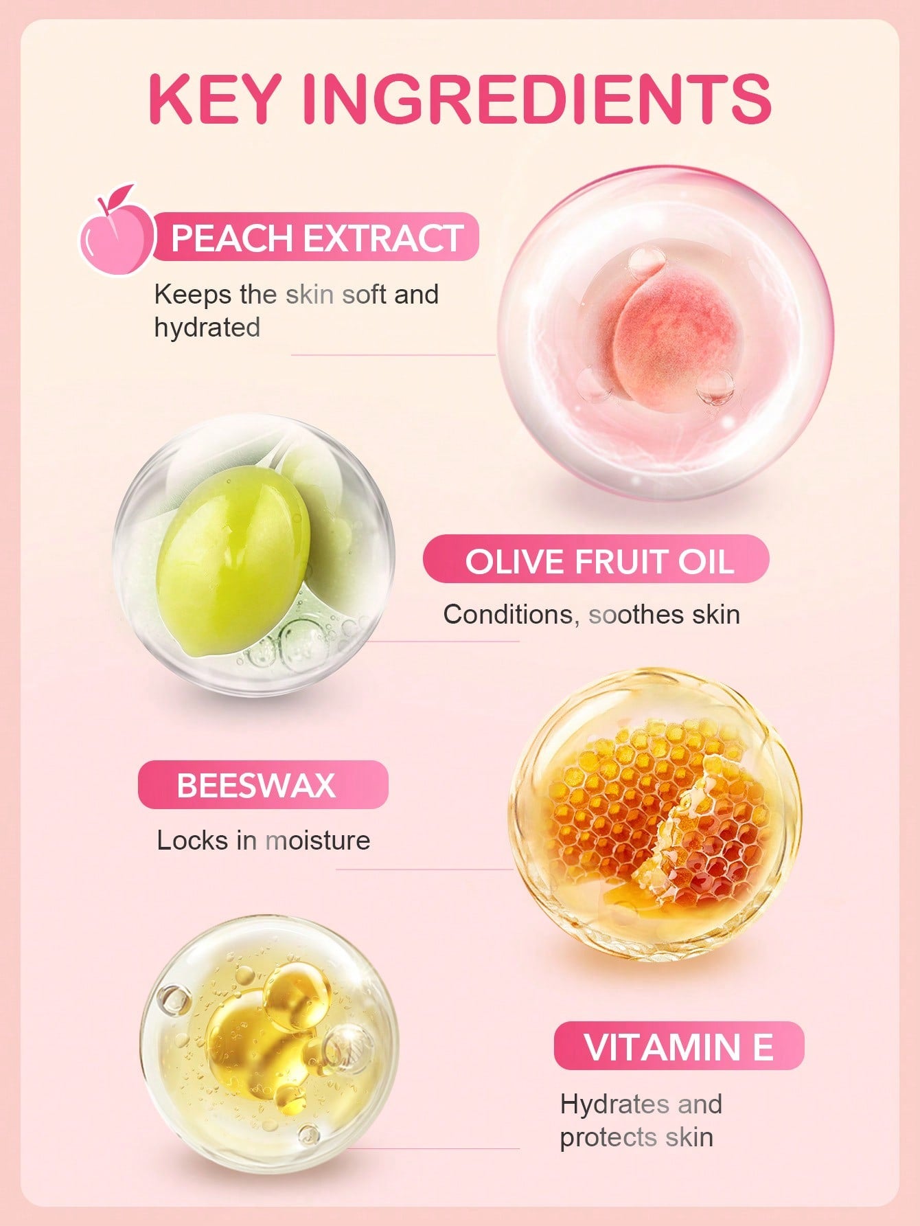 Slow Sunday Peach Moisturizing Foot Stick 30g