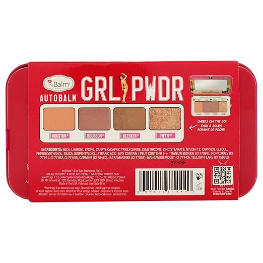 The Balm Autobalm Girl Powder Cheek Palette 8g