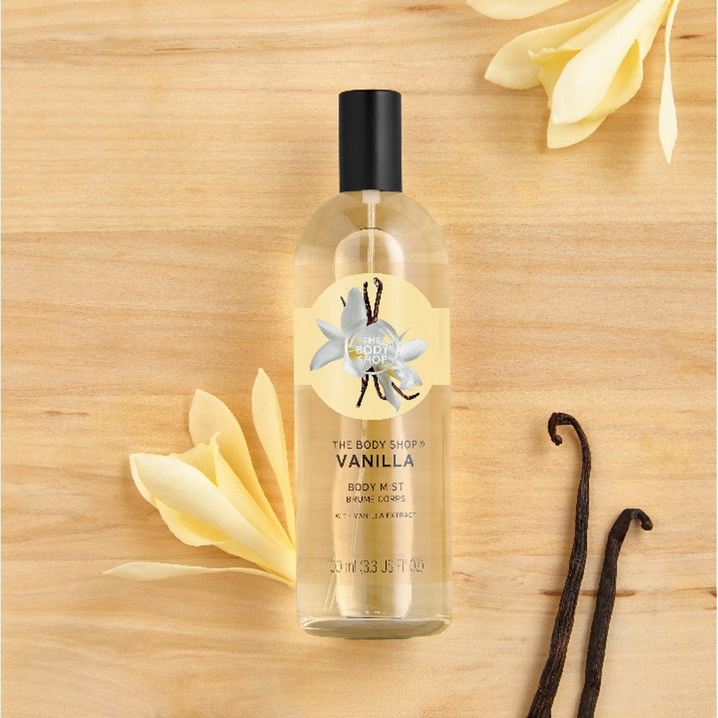 French Vanilla Fragrance Body Mist in 8oz Spray Bottle