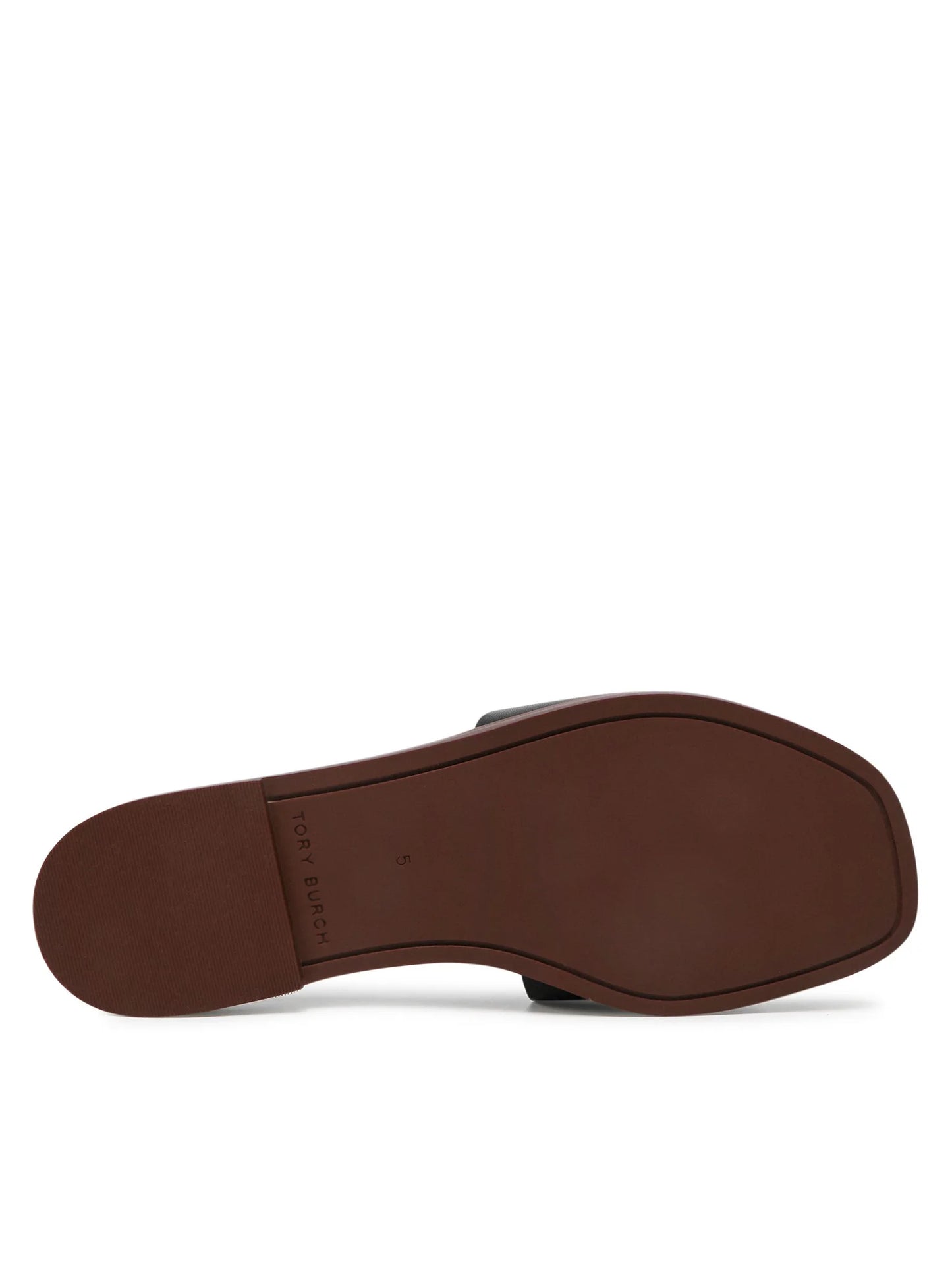Tory Burch Ines Flat Sandals- Black (7.5)