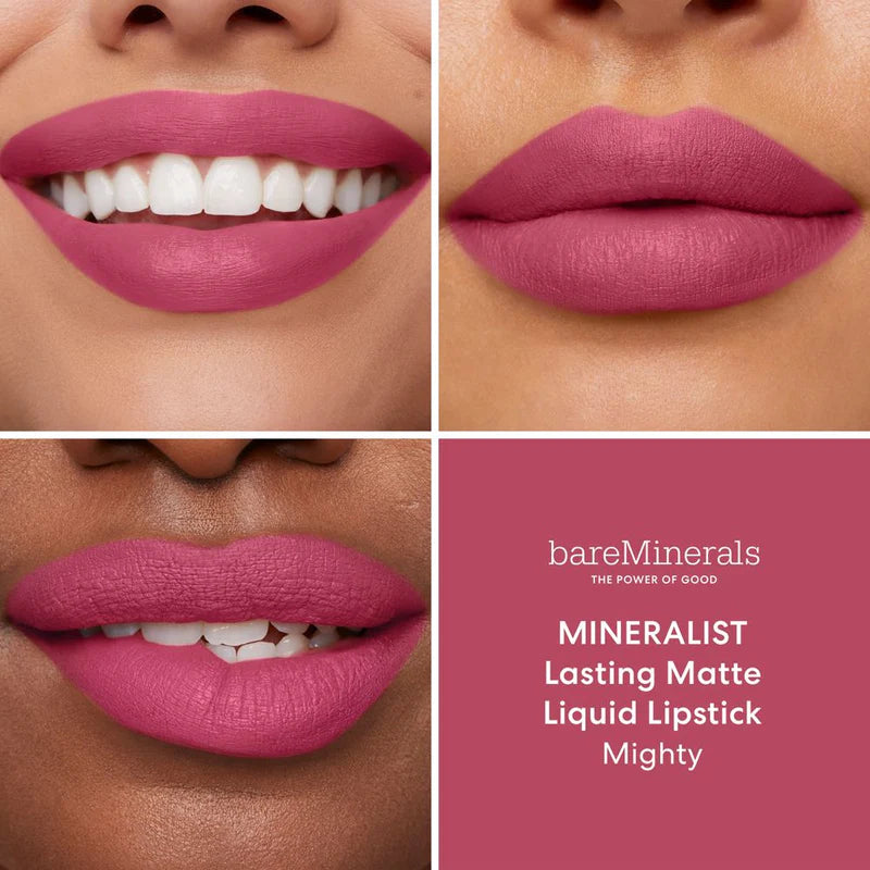 bareMinerals Mineralist Lasting Matte Liquid Lipstick- Mighty