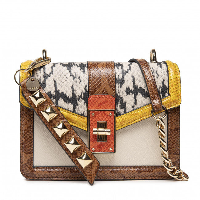 River Island Gold Leopard Print Embellish Cross Body Bag – Meharshop