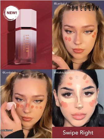 SHEGLAM Color Bloom Liquid Blush- Float On