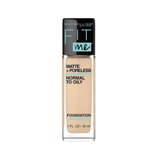 Maybelline Fit Me Matte+ Poreless Normal to Oily Foundation- 118 Light Beige