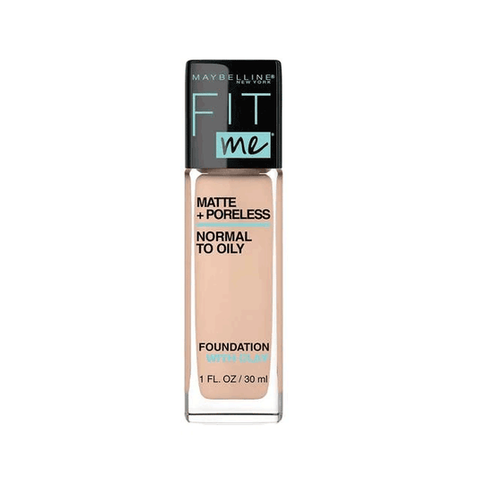 Maybelline Fit Me Matte+ Poreless Normal to Oily Foundation- 122 Creamy Beige