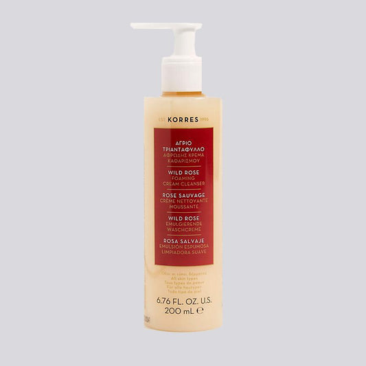 Korres Wild Rose Foaming Clean Cleanser 200ml