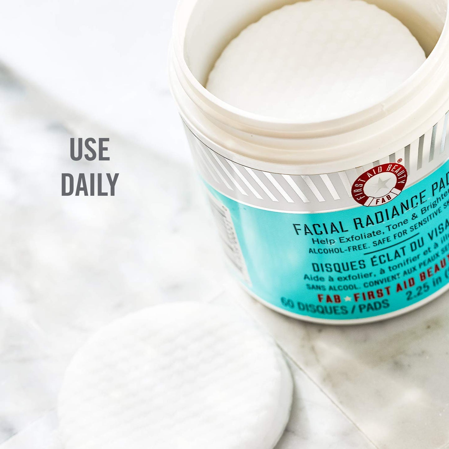 First Aid Beauty Facial Radiance Pads, 60 Count